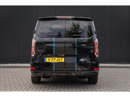 Ford Transit Custom AWD | Dubbel Cabine | zwarte hemelbekleding | bruin leder | 19'' velgen | zeer compleet | ActivLease financial lease