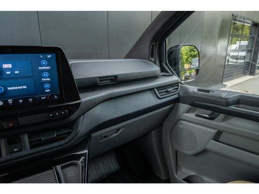 Ford Transit Custom AWD | Dubbel Cabine | zwarte hemelbekleding | bruin leder | 19'' velgen | zeer compleet | ActivLease financial lease