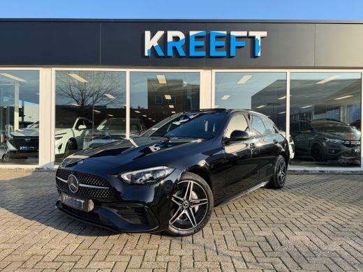 Mercedes-Benz C-Klasse Estate 300 e AMG Line 100 km Elektrisch | 360 | Pano ActivLease financial lease