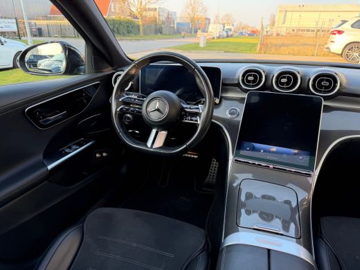Mercedes-Benz C-Klasse Estate 300 e AMG Line 100 km Elektrisch | 360 | Pano ActivLease financial lease