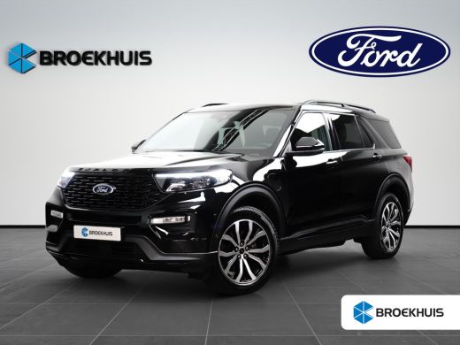 Ford Explorer 3.0 V6 Ecoboost 457pk PHEV ST-Line | Afn. Trekhaak | 4 jaar Fabrieksgarantie | SOH 100% |