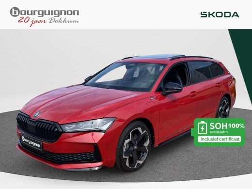 Skoda Superb Combi 1.5 TSI PHEV Sportline Business | PHEV | 19Inch | Pano Dak | Trekhaak | 100% SOH | 5jaar Ga...