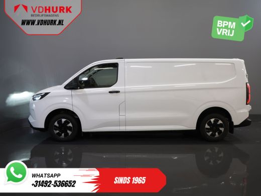 Ford E-Transit Custom L2 330 km WLTP LED/ Standkachel/ Snellader/ 2.3t Trekverm./ Carplay/ Climate/ Camera/ PDC/ Cruise ActivLease financial lease