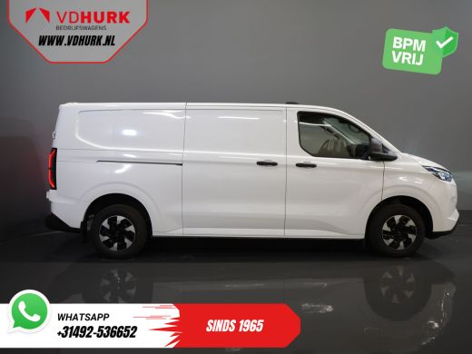 Ford E-Transit Custom L2 330 km WLTP LED/ Standkachel/ Snellader/ 2.3t Trekverm./ Carplay/ Climate/ Camera/ PDC/ Cruise ActivLease financial lease