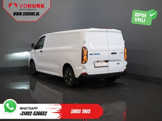 Ford E-Transit Custom L2 330 km WLTP LED/ Standkachel/ Snellader/ 2.3t Trekverm./ Carplay/ Climate/ Camera/ PDC/ Cruise ActivLease financial lease