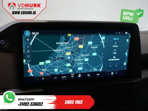 Ford E-Transit Custom L2 330 km WLTP LED/ Standkachel/ Snellader/ 2.3t Trekverm./ Carplay/ Climate/ Camera/ PDC/ Cruise ActivLease financial lease