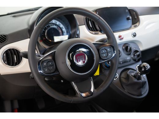 Fiat 500 1.0 Hybrid Cult | Navigatie | Lichtmetalen velgen | Bluetooth | Airco | DAB | Multifunctioneel St... ActivLease financial lease