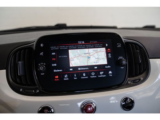 Fiat 500 1.0 Hybrid Cult | Navigatie | Lichtmetalen velgen | Bluetooth | Airco | DAB | Multifunctioneel St... ActivLease financial lease