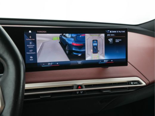 BMW iX xDrive40 High Executive 77 kWh AWD [ 3-Fase-11kW ] {SOH-100%} (INCL-BTW) *LEATHER | TOPVIEW | FUL... ActivLease financial lease