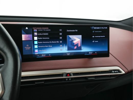 BMW iX xDrive40 High Executive 77 kWh AWD [ 3-Fase-11kW ] {SOH-100%} (INCL-BTW) *LEATHER | TOPVIEW | FUL... ActivLease financial lease