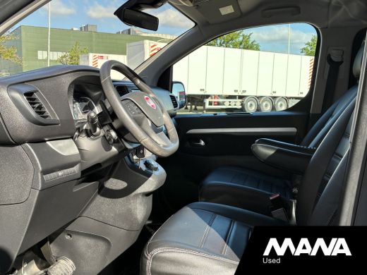 Fiat Scudo 2.0 MultiJet L3H1 DC Automaat LM velgen Cruise Camera Lederen bekleding Xenon verlichting ActivLease financial lease