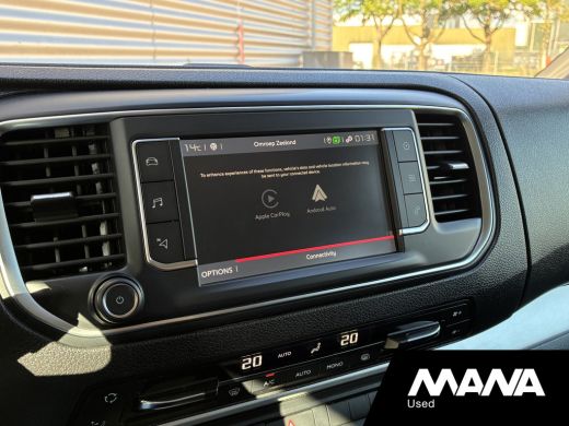Fiat Scudo 2.0 MultiJet L3H1 DC Automaat LM velgen Cruise Camera Lederen bekleding Xenon verlichting ActivLease financial lease