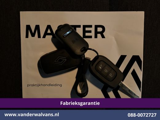 Renault Master 2.0 dCi 150pk L2H2 Fabrieksgarantie Euro6 Airco | 2x Zijdeur | 360 Graden Camera | LED | 2500kg T... ActivLease financial lease
