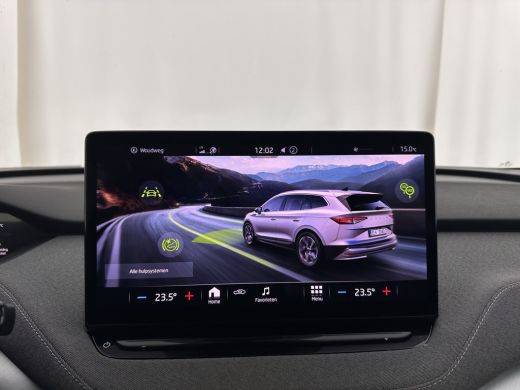 Skoda Enyaq iV 60 [ 3-Fase-11kW ] {SoH-88%} (INCL-BTW) *LEATHER-FABRIC | FULL-LED | DIGI-COCKPIT | CAMERA | KEYL... ActivLease financial lease