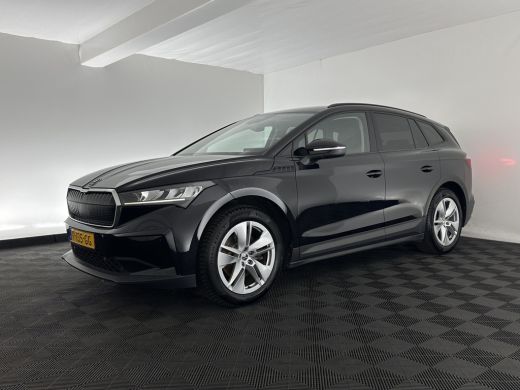 Skoda Enyaq iV 60 [ 3-Fase-11kW ] {SoH-88%} (INCL-BTW) *LEATHER-FABRIC | FULL-LED | DIGI-COCKPIT | CAMERA | KEYL... ActivLease financial lease