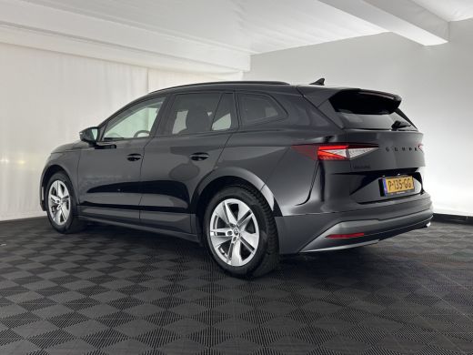 Skoda Enyaq iV 60 [ 3-Fase-11kW ] {SoH-88%} (INCL-BTW) *LEATHER-FABRIC | FULL-LED | DIGI-COCKPIT | CAMERA | KEYL... ActivLease financial lease