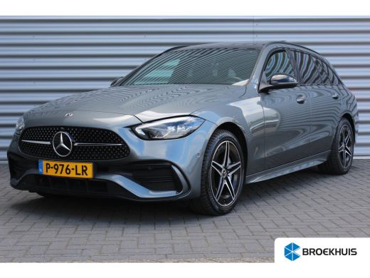 Mercedes-Benz C-Klasse ESTATE 300e 313PK AMG LINE AUTOMAAT / NAVI / LEDER / CLIMA / FULL-LED / PDC / 18" LMV / PANO. DAK... ActivLease financial lease