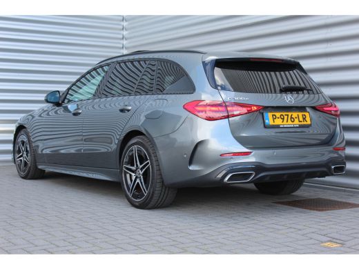 Mercedes-Benz C-Klasse ESTATE 300e 313PK AMG LINE AUTOMAAT / NAVI / LEDER / CLIMA / FULL-LED / PDC / 18" LMV / PANO. DAK... ActivLease financial lease