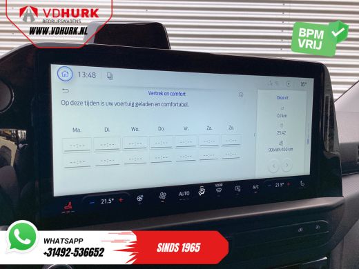 Ford E-Transit Custom 218 pk 330 km WLTP L2 Limited Garantie t/m 2028/ 2x Elek.Schuif/ 2.3t Trekverm./ Snellader/ B&O/ ... ActivLease financial lease