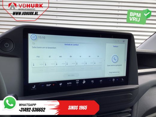 Ford E-Transit Custom L2 330 km WLTP Garantie t/m 2028/ LED/ Snellader/ Standkachel/ Stoelverw./ Stuurverw./ Carplay/ C... ActivLease financial lease