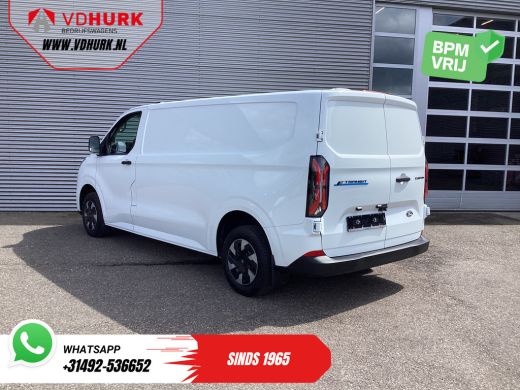 Ford E-Transit Custom L2 330 km WLTP Garantie t/m 2028/ LED/ Snellader/ Standkachel/ Stoelverw./ Stuurverw./ Carplay/ C... ActivLease financial lease