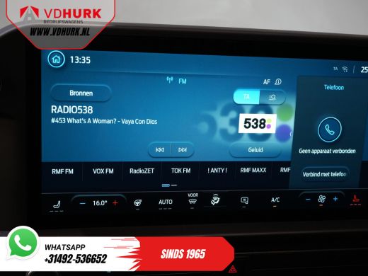 Ford E-Transit Custom L2 330 km WLTP Garantie t/m 2028/ LED/ Snellader/ Standkachel/ Stoelverw./ Stuurverw./ Carplay/ C... ActivLease financial lease