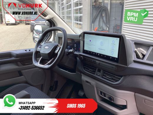 Ford E-Transit Custom L2 330 km WLTP Garantie t/m 2028/ LED/ Snellader/ Standkachel/ Stoelverw./ Stuurverw./ Carplay/ C... ActivLease financial lease
