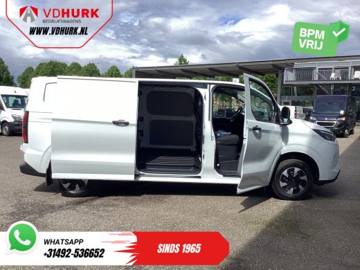 Ford E-Transit Custom L2 330 km WLTP Garantie t/m 2028/ LED/ Snellader/ Standkachel/ Stoelverw./ Stuurverw./ Carplay/ C... ActivLease financial lease