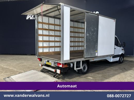 Mercedes-Benz Sprinter 314CDI 143pk Automaat Bakwagen 21m3 KUUB Laadklep Zijdeur Euro6 Airco | Bijrijdersbank Lat om Lat... ActivLease financial lease