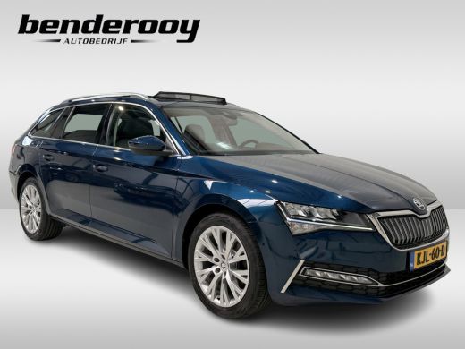 Skoda Superb Combi 1.4 TSI iV Business Edition | Leder | Pano dak | Trekhaak
