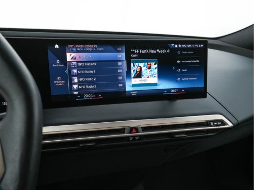 BMW iX xDrive40 High Executive 77 kWh [ 3-Fase 11kW ] {SOH-99%} (INCL-BTW) *PANO | LEATHER | TOPVIEW | F... ActivLease financial lease