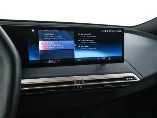 BMW iX xDrive40 High Executive 77 kWh [ 3-Fase 11kW ] {SOH-99%} (INCL-BTW) *PANO | LEATHER | TOPVIEW | F... ActivLease financial lease