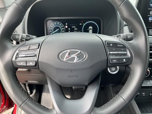 Hyundai Kona 1.6 GDI HEV Premium | All-in prijs | 3 jaar garantie | Automaat | Leder | Meest luxe uitvoering | ActivLease financial lease