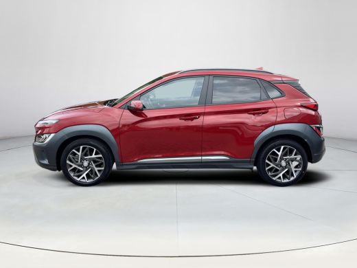 Hyundai Kona 1.6 GDI HEV Premium | All-in prijs | 3 jaar garantie | Automaat | Leder | Meest luxe uitvoering | ActivLease financial lease