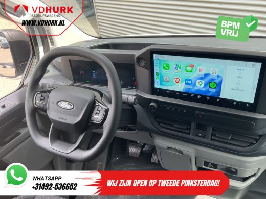 Ford E-Transit Custom L2 330 km WLTP LED/ Standkachel/ Stoelverw./ Snellader/ 2.3t Trekverm./ Carplay/ Climate/ Camera/... ActivLease financial lease