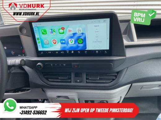 Ford E-Transit Custom L2 330 km WLTP LED/ Standkachel/ Stoelverw./ Snellader/ 2.3t Trekverm./ Carplay/ Climate/ Camera/... ActivLease financial lease