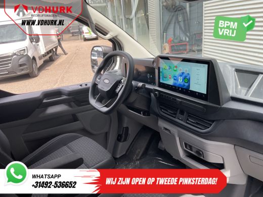 Ford E-Transit Custom L2 330 km WLTP LED/ Standkachel/ Stoelverw./ Snellader/ 2.3t Trekverm./ Carplay/ Climate/ Camera/... ActivLease financial lease