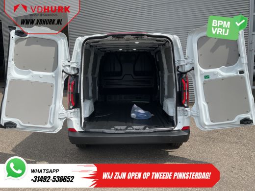 Ford E-Transit Custom L2 330 km WLTP LED/ Standkachel/ Stoelverw./ Snellader/ 2.3t Trekverm./ Carplay/ Climate/ Camera/... ActivLease financial lease
