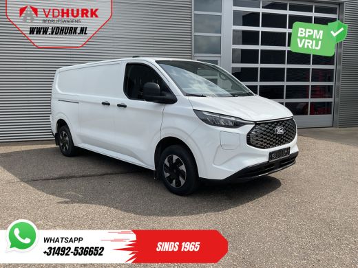 Ford E-Transit Custom L2 330 km WLTP LED/ Standkachel/ Stoelverw./ Snellader/ 2.3t Trekverm./ Carplay/ Climate/ Camera/...