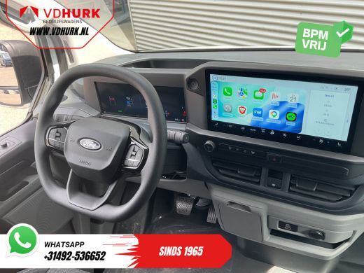 Ford E-Transit Custom L2 330 km WLTP LED/ Standkachel/ Stoelverw./ Snellader/ 2.3t Trekverm./ Carplay/ Climate/ Camera/... ActivLease financial lease
