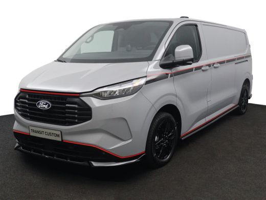 Ford Transit Custom 320 2.5 PHEV L2H1 Grey Platinum | Maxton | Leder | 17''' | Navigatie | 360 Camera | Adaptive Crui...