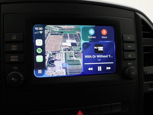 Mercedes-Benz eVito eVito LANG 41 kWh + STOELVERW. | APPLE CARPLAY | IMPERIAAL | DAB | 3-ZITS ActivLease financial lease