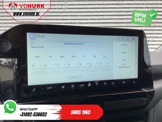 Ford E-Transit Custom Sport L2 330km WLTP LED/ 2x Schuifdeur/ Adapt.Cruise/ Elek.Stoel/ Standkachel/ Stoelverw./ Carpla... ActivLease financial lease