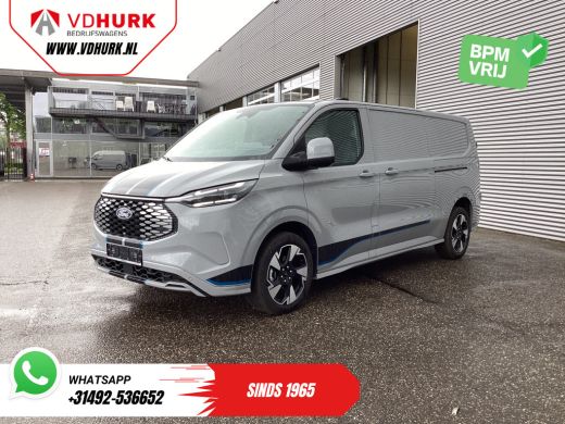 Ford E-Transit Custom Sport L2 330km WLTP LED/ 2x Schuifdeur/ Adapt.Cruise/ Elek.Stoel/ Standkachel/ Stoelverw./ Carpla... ActivLease financial lease