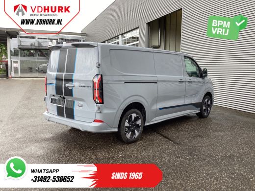 Ford E-Transit Custom Sport L2 330km WLTP LED/ 2x Schuifdeur/ Adapt.Cruise/ Elek.Stoel/ Standkachel/ Stoelverw./ Carpla... ActivLease financial lease