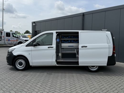 Mercedes-Benz Vito 110 CDI / L2H1 / 1e EIG. / UNIEKE SORTIMO INRICHTING / 2x SCHUIFDEUR / **9.446 KM** / 3-ZITS ActivLease financial lease