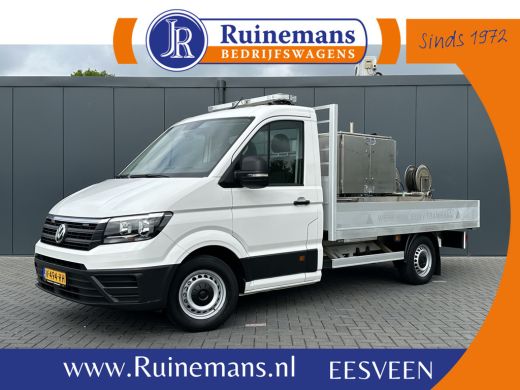 Volkswagen Crafter 35 2.0 TDI 177 PK / DSG AUTOMAAT / 1e EIG. / PICK UP / HOGEDRUKSPUIT OPBOUW / REINIGINGSVOERTUIG ...