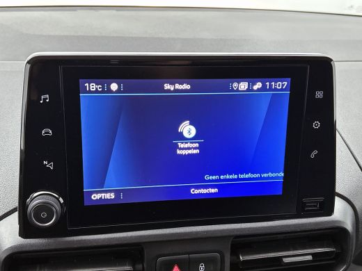 Peugeot Partner 1.2 Benzine 111PK Euro6 Premium / Airco / Navigatie / Cruise-ctr. / Schuifdeur + Raam / Radio mul... ActivLease financial lease