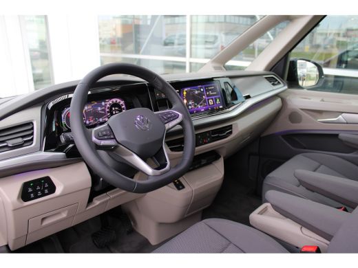 Volkswagen Multivan Bulli L2 eHybrid 245PK DGS Automaat 4MOTION 245 pk | Panoramadak | 19" Velgen | Vis &agrave; Vis | Trekh... ActivLease financial lease