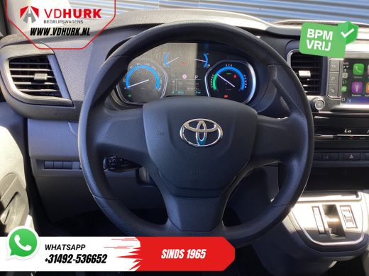 Toyota ProAce L3 75 kWh 345km WLTP 2x Schuifdeur/ LED/ Head-Up/ Snellader/ Keyless/ Stoelverw./ Carplay/ Navi/ ... ActivLease financial lease